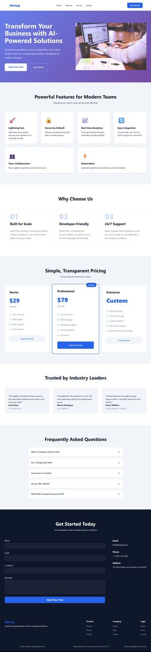 Startup Tech